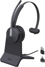 Yealink BH70 Mono Wireless Headset with Mic for Work, Bluetooth Headphone Teams Certified, up to 35h Talk Time, 91g Lightweight Comfort, USB-C to A