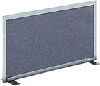 OBEX Acoustical Free Standing Privacy Screen, Cubicle Accessories Desk Privacy Panel, Desk Dividers for Office, Office Furniture Partitions Portable Sound Proof Dividers, 12" x 60", Twilight