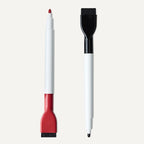 Amazon Basics Magnetic Dry Erase Board, Fridge WhiteBoard, Sheet 20" x13", 2 Markers and Eraser