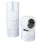 Packstrong Industrial Grade Clear Packing Tape 6 Rolls - 110 Yards per Roll - 3" Wide x 2.0 mil Thick, Acrylic Adhesive Heavy Duty Tape for Box Office Moving Packaging Shipping
