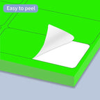 STARLIBOO Shipping Labels Stickers, 2"×4" Printable Fluorescent Mailing Labels for Laser/Inkjet Printing- Matte, Permanent Adhesive Sticker (Fluorescent Green)