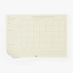 Intelligent Change Monthly Desk Pad, 2-Year Productivity Planner, Tear-Out Deskpad for to-Do List, Calendar, Productivity Tools for Time Management and Mindfulness, A4 Size, Black