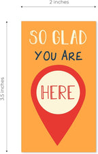 Workplace Appreciation Encouragement Cards / 50 Motivational Kindness Cards / 25 Gratitude Quote Designs For Employees/Small 2" x 3.5" Business Card Size