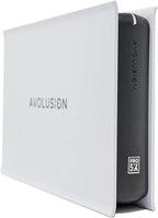 Avolusion PRO-5X Series 10TB USB 3.0 External Hard Drive for WindowsOS Desktop PC/Laptop (White) - 2 Year Warranty (Renewed)