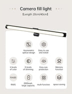 Computer Light with Clamp, Desk Lamp, Lamps for Office, 5500K Ultra Bright Adjustable Dimming, Desk Lights for Computer, Outdoor use.