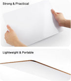 Dry Erase Lapboards, HERKKA 12 Pack Double Sided Dry Erase Lap Boards 9 x 12.5 Inch, 12 Markers, 12 Erasers, Small Dry Erase Boards for Classroom Supplies