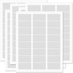 Colorful Images Colorful Wings Birds Deluxe Personalized Return Address Labels - Set of 144, Self-Adhesive Stickers, 1 1/8" x 2 1/4"