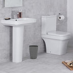 HOLDN’ STORAGE Small Trash Can - 1.58 Gallon Open Top Waste Bin, Compact Waste Can Perfect for Bathroom, Kitchen, Office, Dorm - Durable Garbage Can - Grey