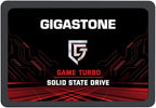 Gigastone SATA SSD 256GB 2.5 inch SSD 520MB/s Upgrade Laptop PC Memory and Storage PS4 HDD Replacement 2.5" Internal Solid State Hard Drives SATA III SLC Cache 3D NAND Game Turbo Performance