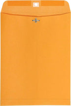 Catalog Envelopes (Open End), Brown Kraft, 28 Pound. 500 Per Pack. (Clasp, 12"x15.5)