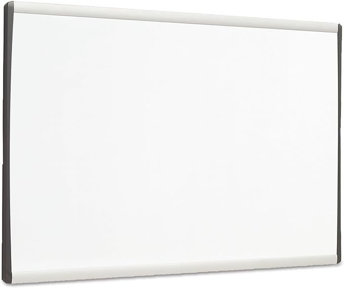 Quartet Dry Erase Board, Magnetic, 24" x 14", Whiteboard, Cubicle, Arc, Aluminum Frame (ARC2414)