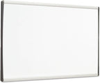 Quartet Dry Erase Board, Magnetic, 30" x 18", Whiteboard, Cubicle, Arc, Aluminum Frame (ARC3018)