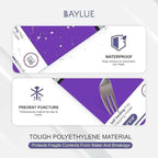 Purple Large Poly Mailers 19x24 Inch | Strong Adhesive Self-Seal Mailer Bags | Tear, Tamper, Water Resistant Shipping Envelopes | Thick Strong polymailer Bags XL Clothing Shipping Bags | 100 Pcs Bulk