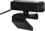 j5create USB Streaming Webcam - 1080P HD with 360° Rotation, High Fidelity Microphone, Plug and Play for PC/Mac/Laptop/Desktop/Skype/YouTube/Zoom/Facetime, Suitable for Conferencing/Calling (JVCU100)