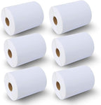 BETCKEY - 4" x 6" (102 mm x 152 mm) Shipping Labels Compatible with Zebra & Rollo Label Printer(not for dymo 4XL), Premium Adhesive & Perforated [6 Rolls, 1500 Labels]