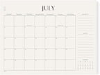 Jotsome Desk Calendar 2025-2026, Academic Desk Pad Calendar From July 2025 to December 2026 22x17 inch, Desk Blotter Calendar for Home and Office, Easy Planning (Jul 2025 - Dec 2026, Extra Large)