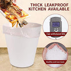 SWIHELP Trash Bags, 4 Gallon / 15 Liters Small Garbage Bags for Office, Kitchen,Bedroom Waste Bin,Colorful Portable Strong Rubbish Bags,Wastebasket Bags 240 Counts