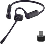 Pilot P200b Pro Wireless Headset with Mic for Work, 50dB Noise Cancelling Headphones with ENC, Bluetooth 5.3 - Wireless Computer Headset for Meetings and Calls