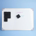 Ddaowanx Dry Erase Erasers, 2"x2",Soft Grip Magnetic Mini Eraser for Refrigerator Whiteboard,Classroom Teacher Supplies(8 Pack/Black)