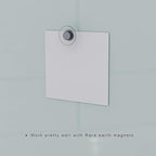 TOWON 6 x 4ft Glass Whiteboard Wall – Magnetic White Dry Erase Board (72 x 48 inches) with Multi-Color Markers, Strong Magnets, Pen Tray & Eraser – Frameless Design for Office, Home & Classroom