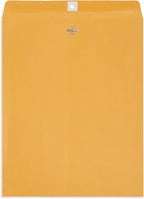 Blue Summit Clasp Manila Envelopes 11x14, 11.5 x 14.5-Inch, Brown Kraft, Gummed Seal, 100 Large 11x14 Envelopes for Mailing Photos and Documents, Manilla Color