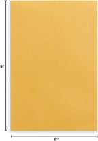 Blue Summit Supplies 100 6” x 9” Clasp Envelopes with Gummed Seal, Small Clasp Mailing Envelopes Made From 28lb Kraft Paper, For Smaller Items or Handling Cash, Bulk 100 Pack
