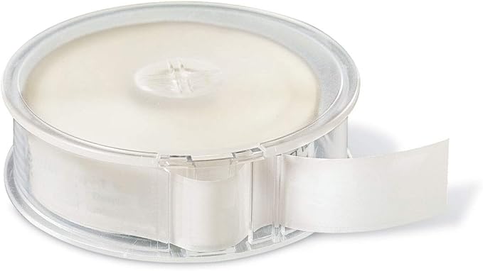 Pastel Dots Rolled Personalized Return Address Mailing Labels with Dispenser, Set of 250, 5 Designs, Small ¾ x 2½ Inch Size, Custom Self-Adhesive Sticker Roll, by Colorful Images