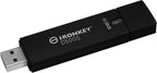 Kingston Ironkey D500S 512GB Encrypted Flash Drive | Dual Hidden Partition | FIPS 140-3 Level 3 | XTS-AES 256-bit | BadUSB and Brute Force Protection | Multi-Pin Option | IKD500S/512GB