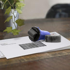 Guard Your ID Wide Advanced Roller 2.0 Identity Theft Prevention Security Stamp Blue