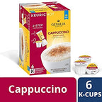 Gevalia Cappuccino Keurig K Cup Pods with Froth Packets 5.98oz (24 Count, 4 Boxes)