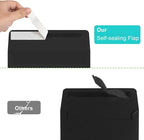 70 Packs A2 Black Envelopes for 4.5x5.5 Cards, Invitations, Photos, RSVP, Greeting Cards - Self-Seal Postcard Envelopes