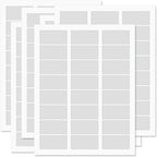 Colorful Images Lux Florals Foil Return Address Mailing Labels, Personalize with Name & Address, Set of 144 Self Adhesive, Easy Peel Flat Label Sheets, Large, 1 Design