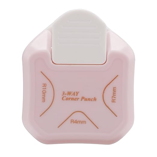 MyArTool 3 Way Corner Rounder Punch, 4mm, 7mm, 10mm 3 in 1 Corner Cutter for Card Making, Laminate, Cardstock, Scrapbooking and Paper Crafts, Business Cards