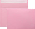 50 Packs A7 Envelopes,5x7 Envelopes for Invitations,Printable invitation envelope,Photos, postcards, greeting cards, mailings, Wedding Self-sealing (pink), Pink,White, ‎‎mf003