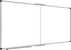 XBoard Magnetic Whiteboard 60 x 36 Inch, Foldable Dry Erase White Board with Aluminium Frame & Marker Tray 5' x 3', Wall Mounted Folding Message Presentation Board