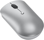 Lenovo 540 Wireless Computer Mouse for PC, Laptop, Computer with Windows or Chrome OS - 2.4 GHz USB-C Wireless Pairing Receiver - Compact Size - 18-Months Battery Life - Ambidextrous - Cloud Grey