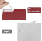Joyberg 50 Packs Wine Red 5x7 Envelopes, Wine Red Envelopes 5x7, Wine Red Envelopes, Deep Red Color A7 Envelopes, Burgundy Envelopes 5x7, Invitations, Photos, Greeting Cards, Mailing (Wine red)