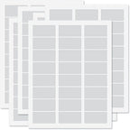 Colorful Images Birds and Blossoms Return Address Mailing Labels, Personalize with Name & Addresses, Set of 144 Self Adhesive, Easy Peel Flat Label Sheets, 1 ⅛ x 2 ¼”, 4 Designs