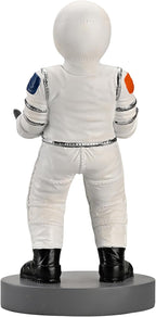 Astronaut Mobile Phone & Pen Holder, Device Stand, Desk Organizer Decorative Pencil Holder (White&Black)