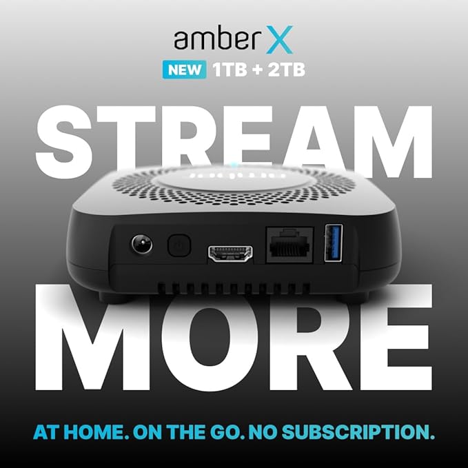 Smart Personal Cloud Storage Device Data and Media Files, Built-in 1TB High-Speed SSD with USB Storage, Plex and Home Assistant/iOS/Android/Windows/Mac Compatible