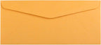 JAM PAPER #10 Business Commercial Envelopes - 4 1/8 x 9 1/2 - Brown Kraft Manila - Bulk 250/Box