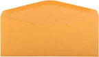 JAM PAPER #11 Envelopes - 4 1/2 x 10 3/8 - Brown Kraft Manila - 100/Pack
