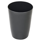 HOLDN’ STORAGE Small Trash Can - 1.58 Gallon Open Top Waste Bin, Compact Waste Can Perfect for Bathroom, Kitchen, Office, Dorm - Durable Garbage Can - Grey