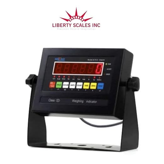 Liberty LS-800-4X5 NTEP Certified (Legal for Trade) Industrial Floor Scale | 48" x 60" | Capacity of 20,000 lbs x 5 lb + Black