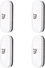 maxtek Magnetic Dry Erase Eraser, Glass Board Erasers, 4 Pack, Whiteboard Eraser for Dry Erase Board, Glass Board, Calendar Board, Office and School Supplies (Pure White)