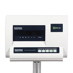 U.S. Solid Bench Scale - 130 lb x 0.002 lb Stainless Steel Postal Package Shipping Scale Digital Bench Platform Balance with 16 inch x 20 inch Platform, Lb/Kg