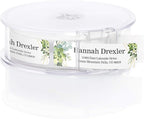 Greenery Frames Rolled Address Labels/Roll of 500 Personalized Address Labels/Designer Return Address Stickers in Elegant Plastic Dispenser