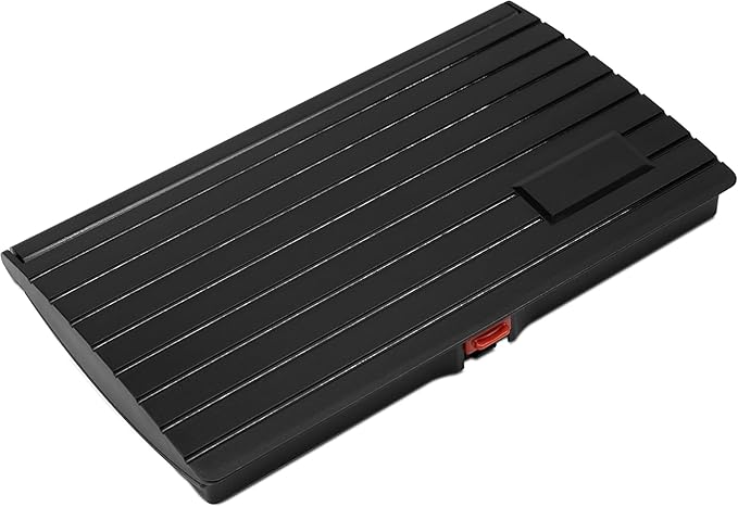 Large Premium Dry (No Ink) Stamp Pad - 3" by 6" - Quality Felt Pad - Case with Closing snap