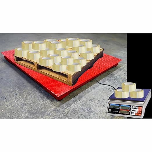 Liberty Scales LS-700-DC Dual Counting Smart Weighing Scale Systems, Size 48" x 60" (4' x 5') - C-Scale (66 lb x .002 lb) / Floor Scale 10.000 lb x 1 lb