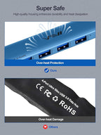 USB 3.0 Hub,4 Port USB Splitter Extender Portable Adapter Multiport Data Hub for Laptop,Xbox, Flash Drive,HDD,Console,Camera,Keyborad,Mouse Windows,Mac OS PC,Not Designed to Charge Devices-Blue